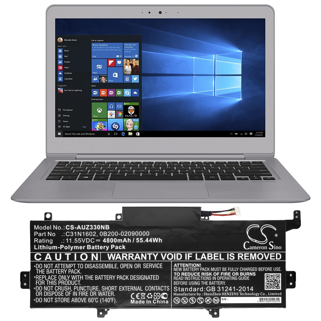 Batéria notebooku Asus CS-AUZ330NB