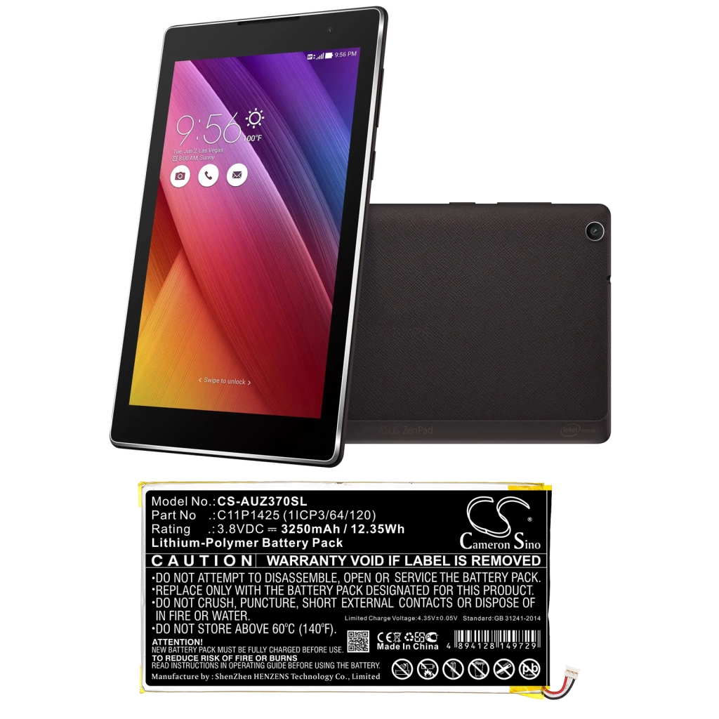 Batéria pre tablet Asus CS-AUZ370SL
