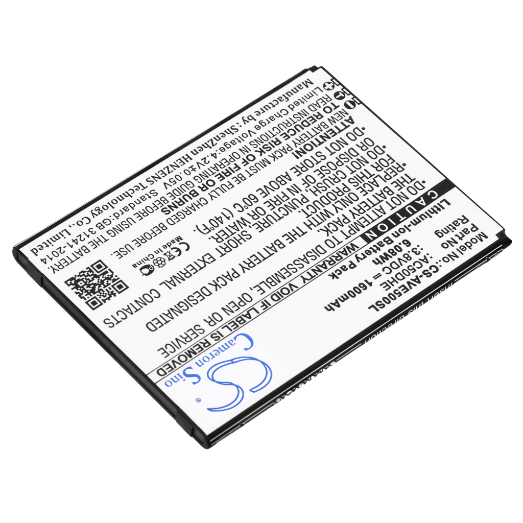 Batérie pre mobilné telefóny Archos CS-AVE500SL