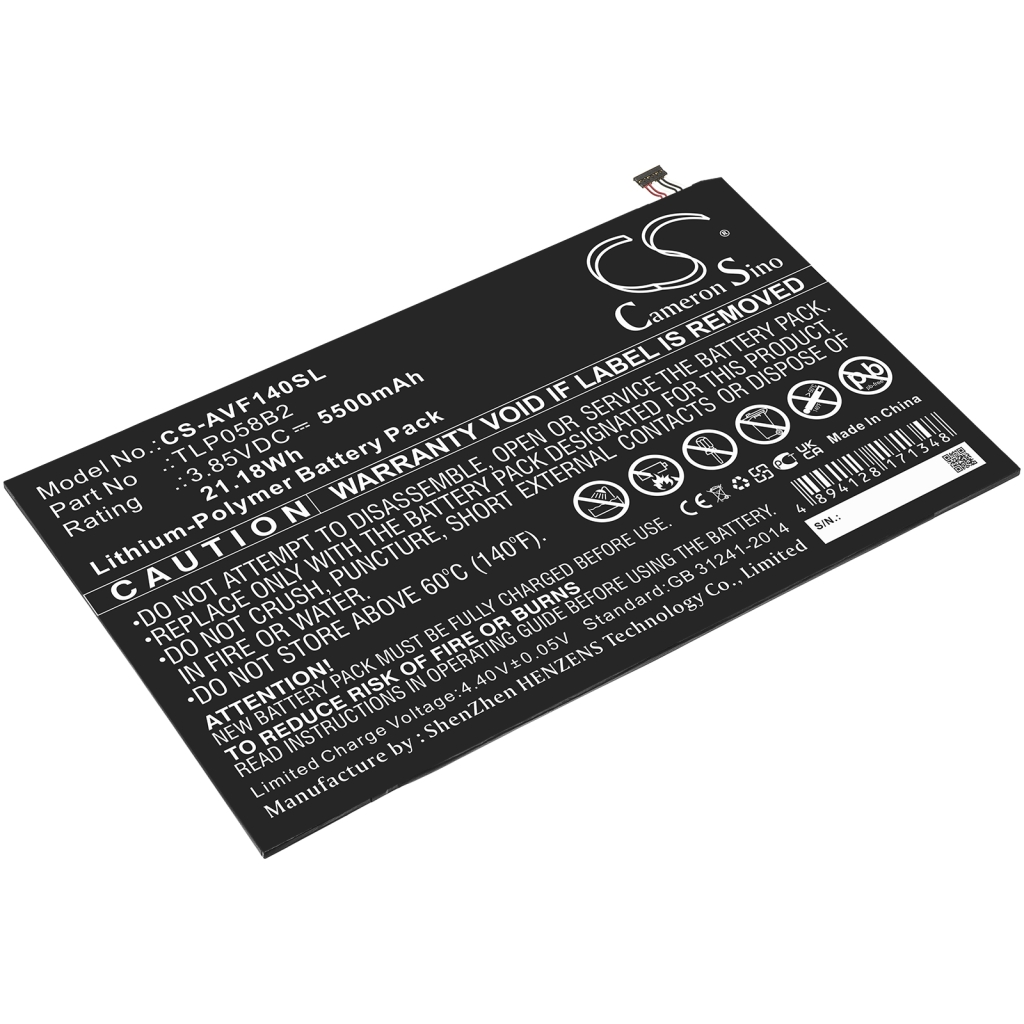 Batéria pre tablet Vodafone CS-AVF140SL