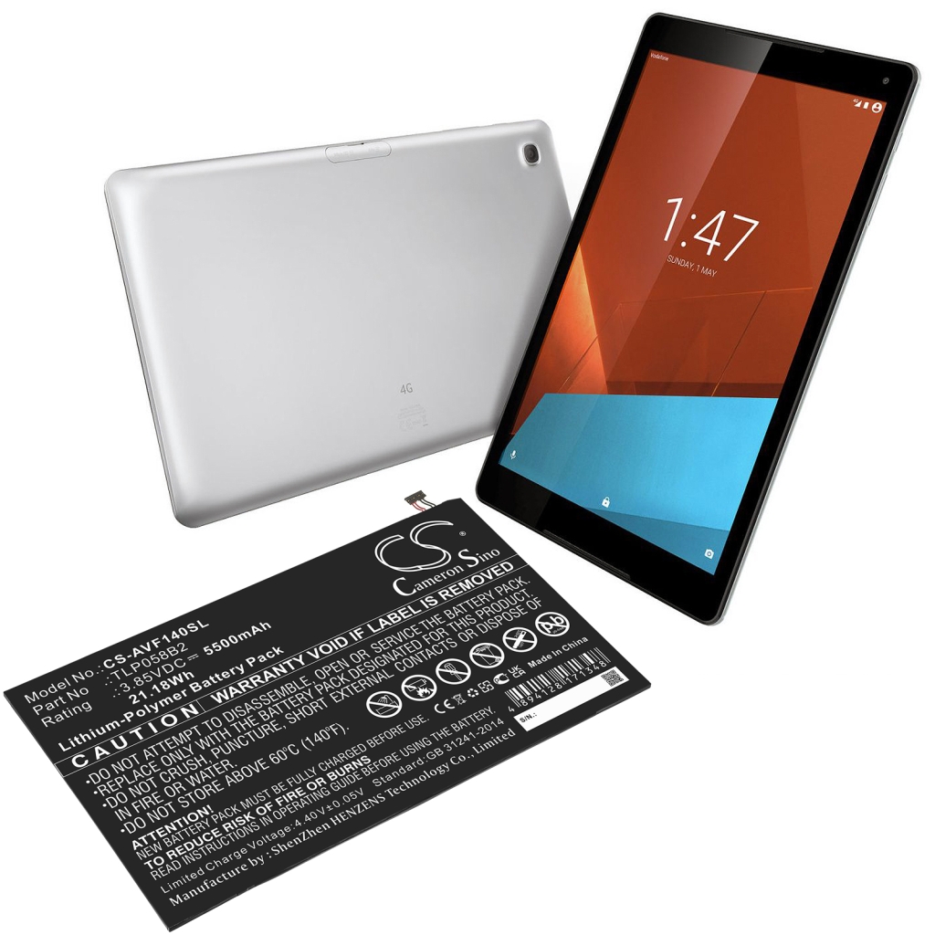Batéria pre tablet Vodafone CS-AVF140SL