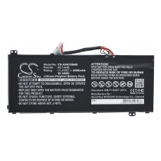 Compatible battery replacement for Acer 934T2119H,AC14A8L,AC14A8L(3ICP7/61/80),AC15B7L,KT.00307.003...