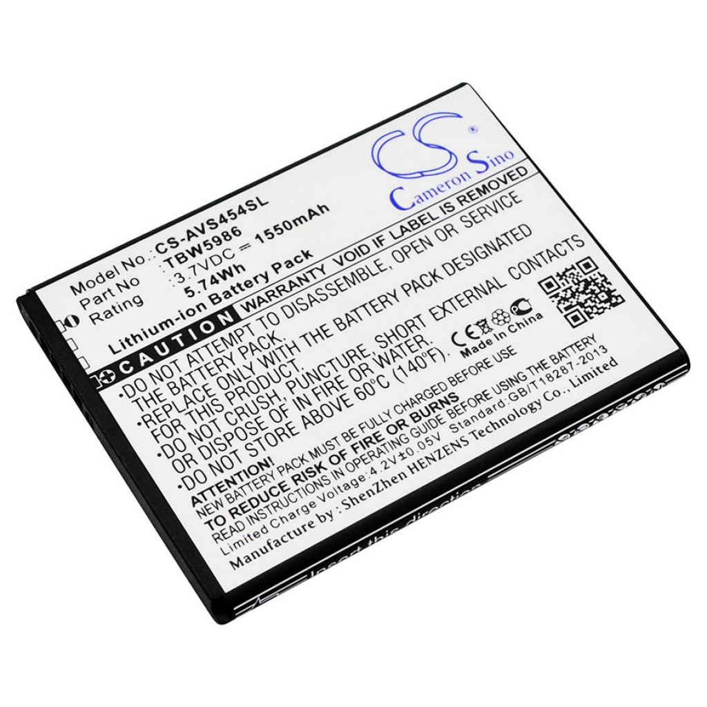 Batérie pre mobilné telefóny Archos CS-AVS454SL