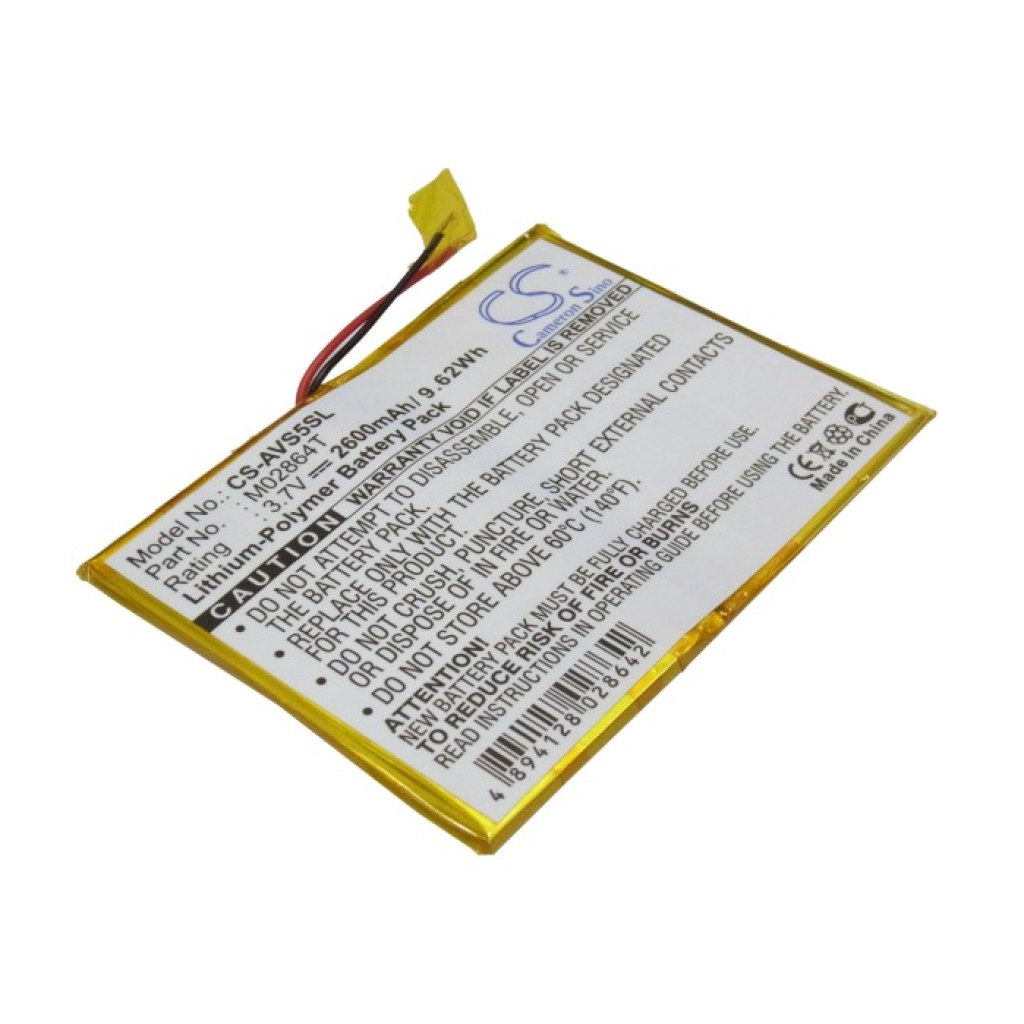 MP3, MP4, PMP batéria Archos CS-AVS5SL