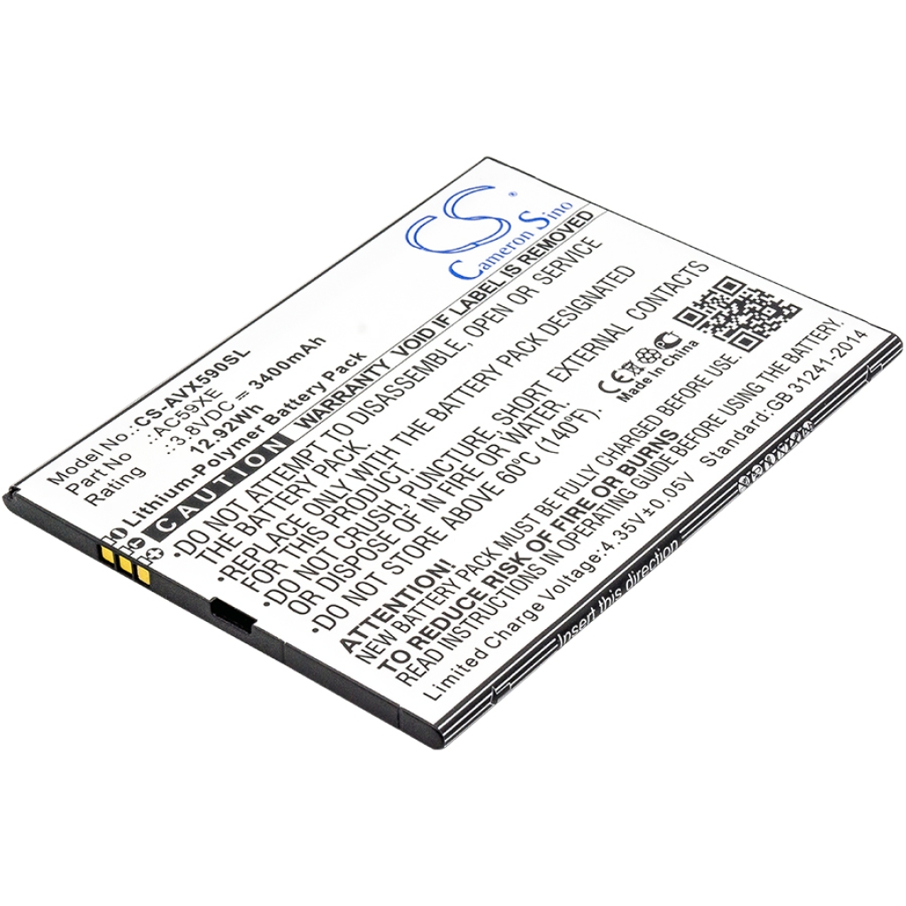 Batérie pre mobilné telefóny Archos CS-AVX590SL