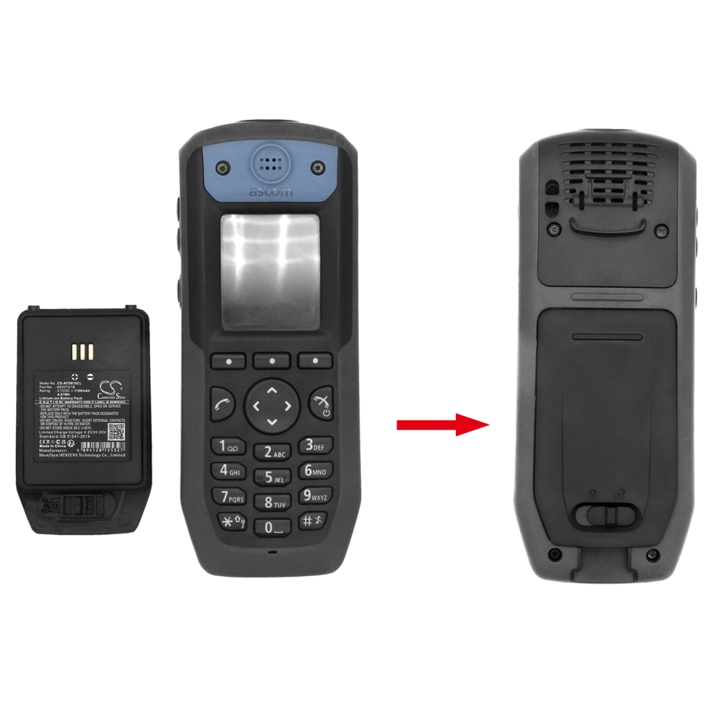 Avaya DeTewe Batéria pre bezdrôtový telefón Innovaphone CS-AYD810CL