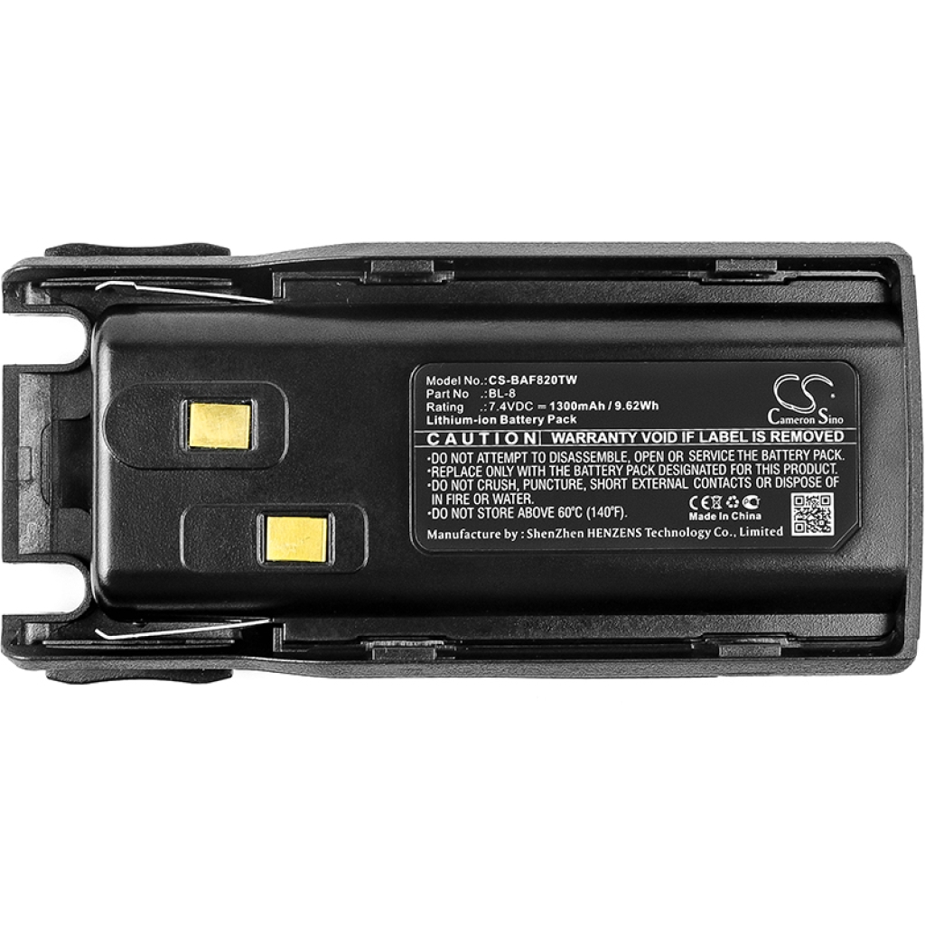 Batéria pre vysielačky Baofeng CS-BAF820TW