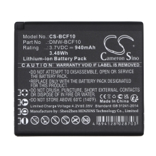 Kompatibilní náhrada baterie za Panasonic CGA-S/106B,CGA-S/106C,CGA-S009,CGA-S009E,CGA-S106C...