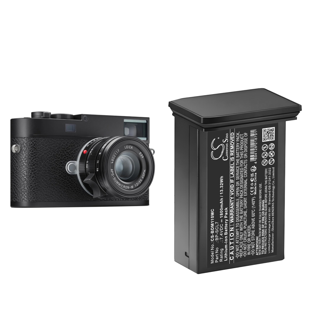 Batéria fotoaparátu LEICA CS-BDM110MC