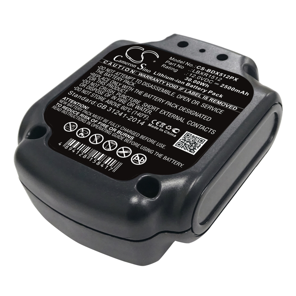 Priemyselné batérie Black & decker CS-BDX512PX