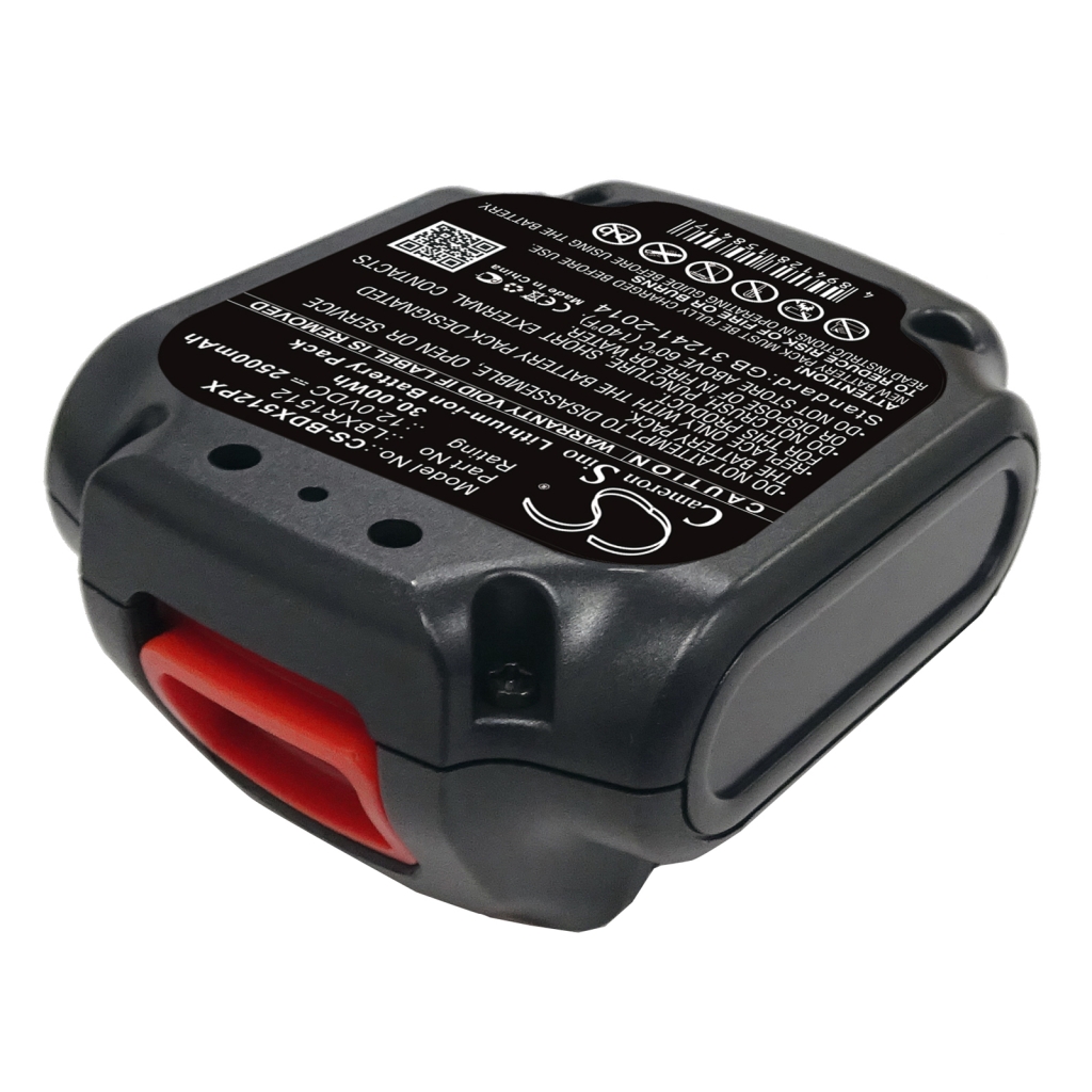 Priemyselné batérie Black & decker CS-BDX512PX