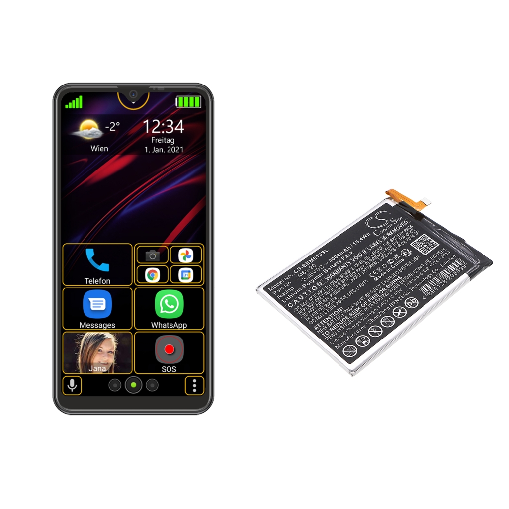 Batérie pre mobilné telefóny Bea-fon CS-BEM610SL