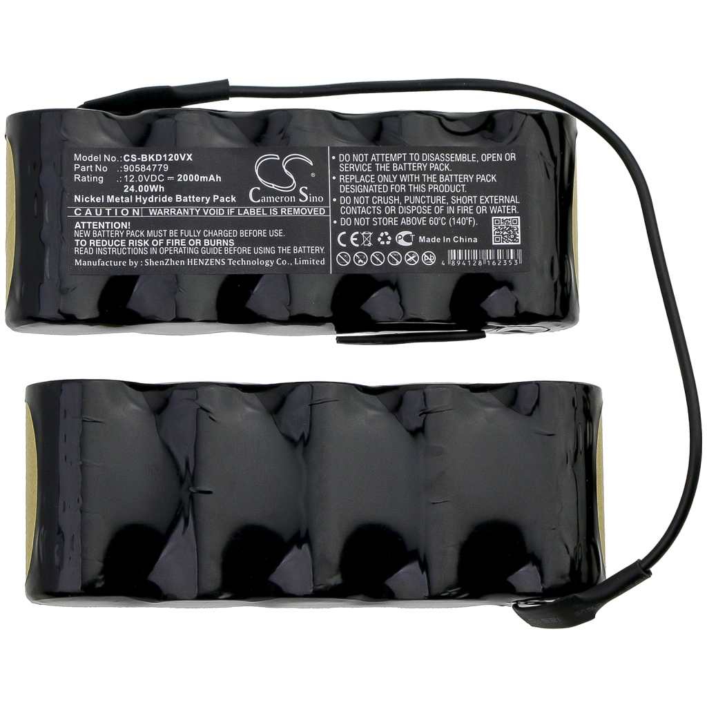 Batérie do vysávača Black&decker CS-BKD120VX