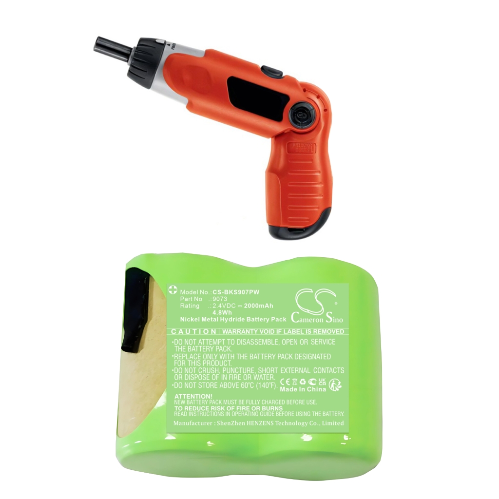 Priemyselné batérie Black & decker CS-BKS907PW