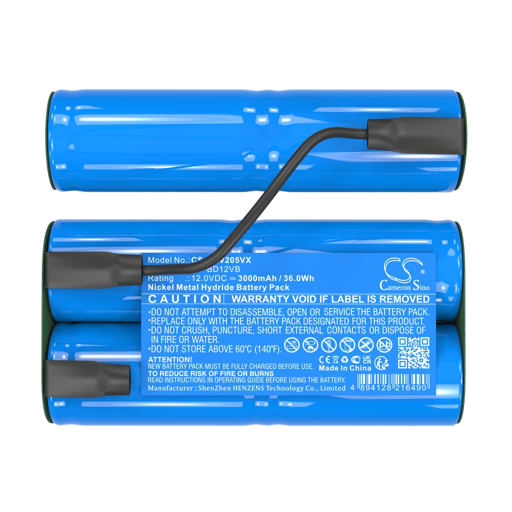 Baterie do vysavačů Black+decker CS-BKV205VX