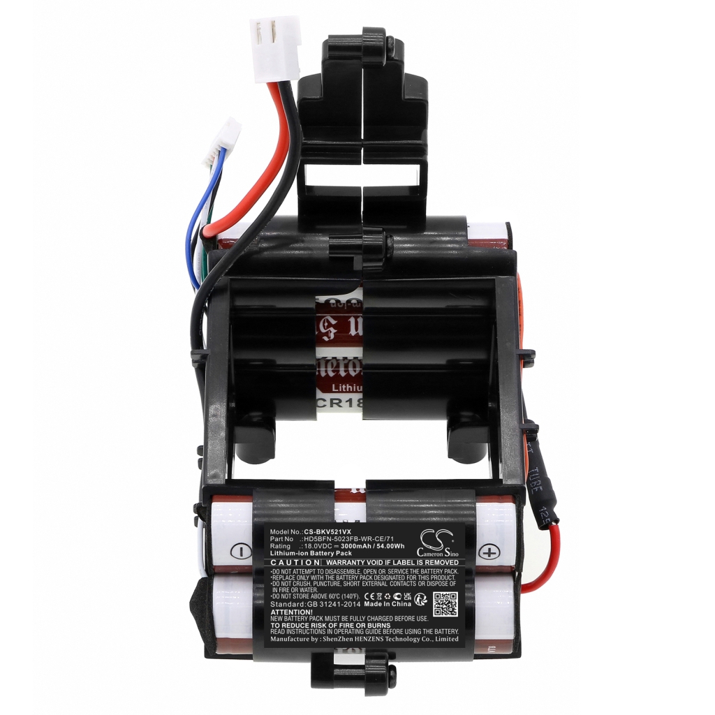 Batérie do vysávača Black&decker CS-BKV521VX