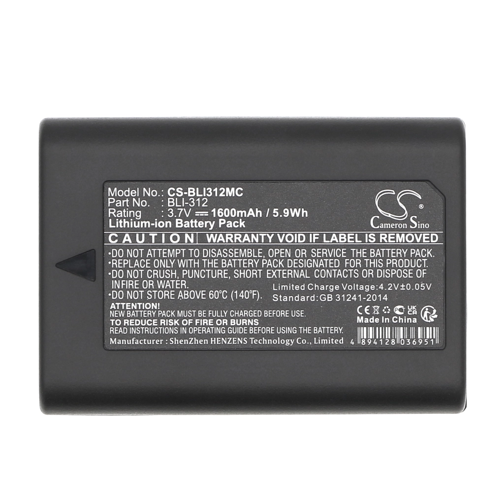 Camera Battery LEICA CS-BLI312MC