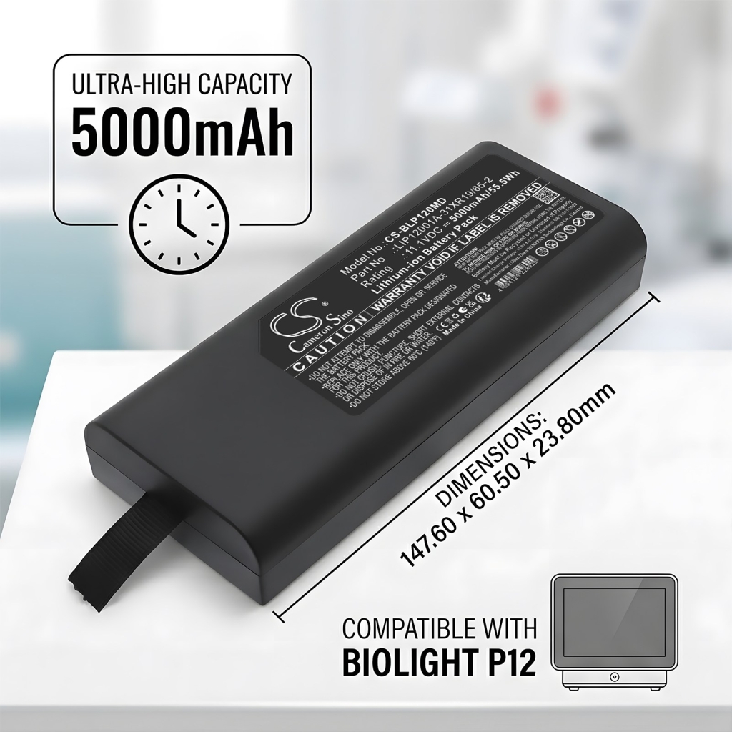 Batéria kompatibilné s Biolight CS-BLP120MD