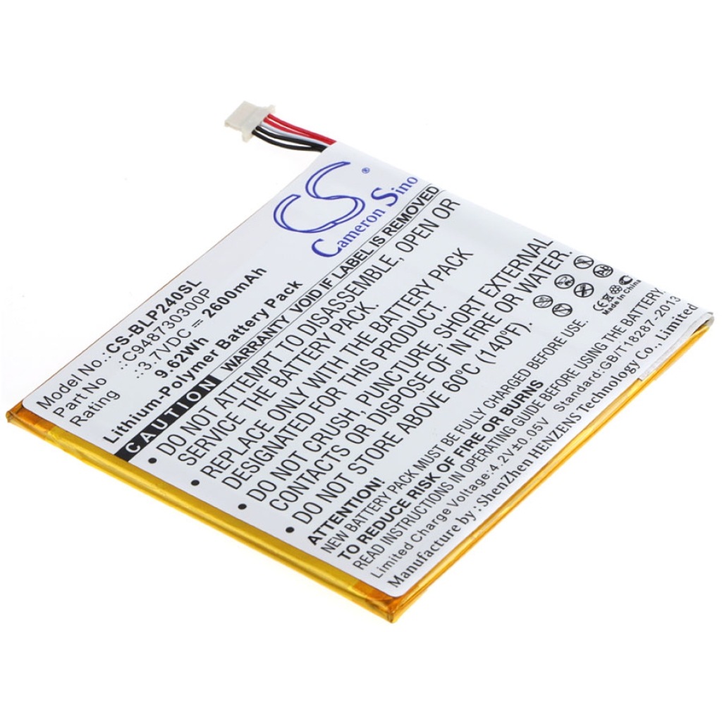 Batéria pre tablet Blu CS-BLP240SL