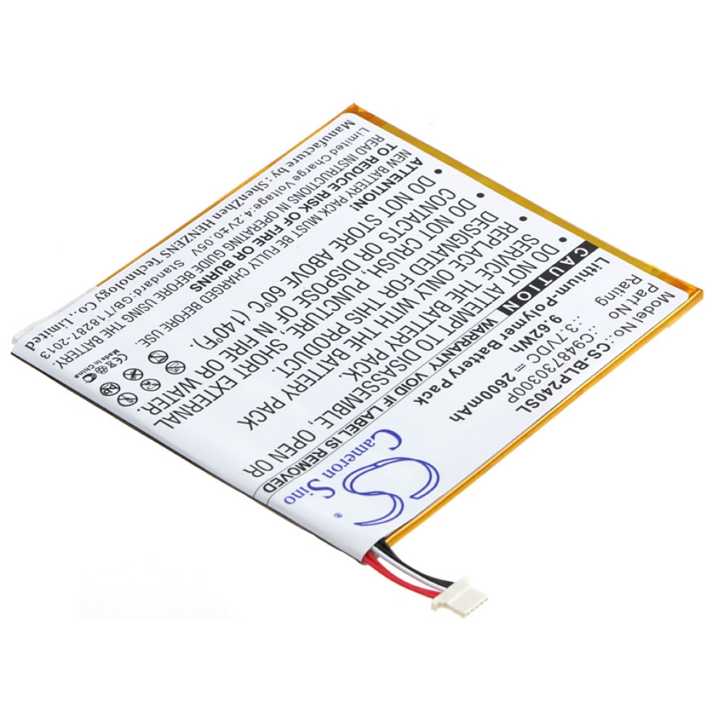 Batéria pre tablet Blu CS-BLP240SL