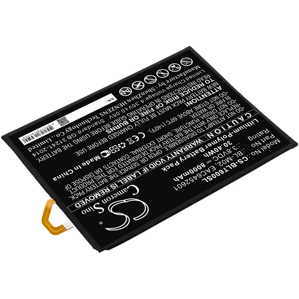 Batéria pre tablet LG CS-BLT600SL