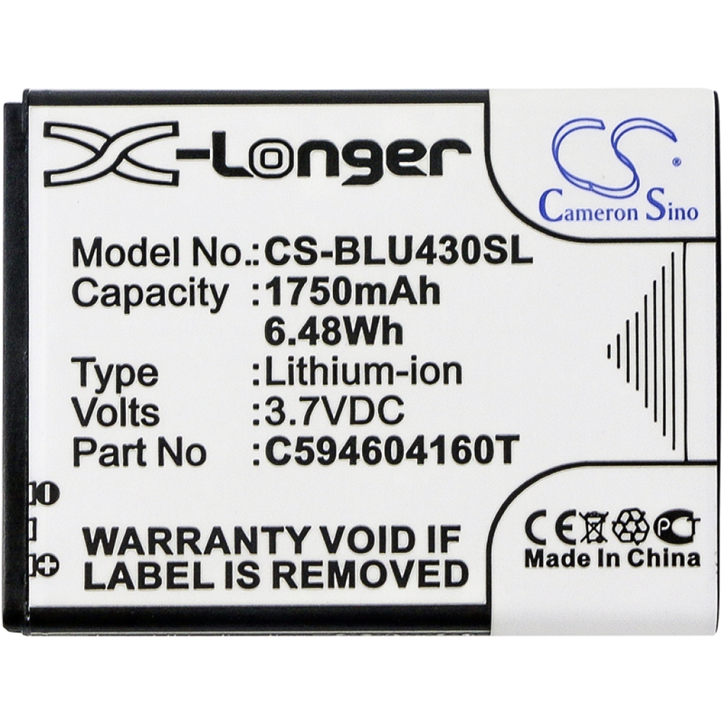 Batérie pre mobilné telefóny BLU CS-BLU430SL