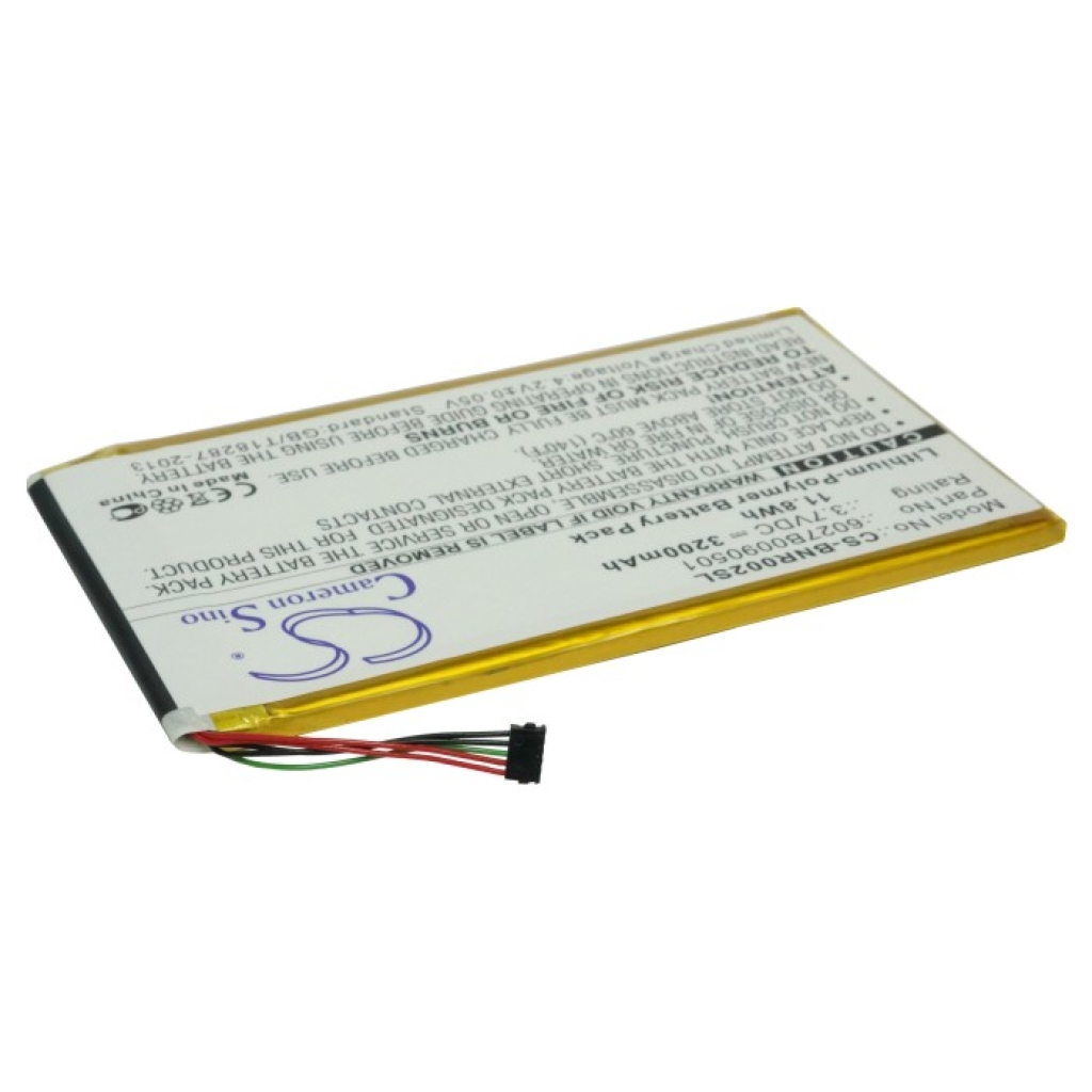 Batérie pre elektronické knihy, elektronické čítačky Barnes & noble CS-BNR002SL