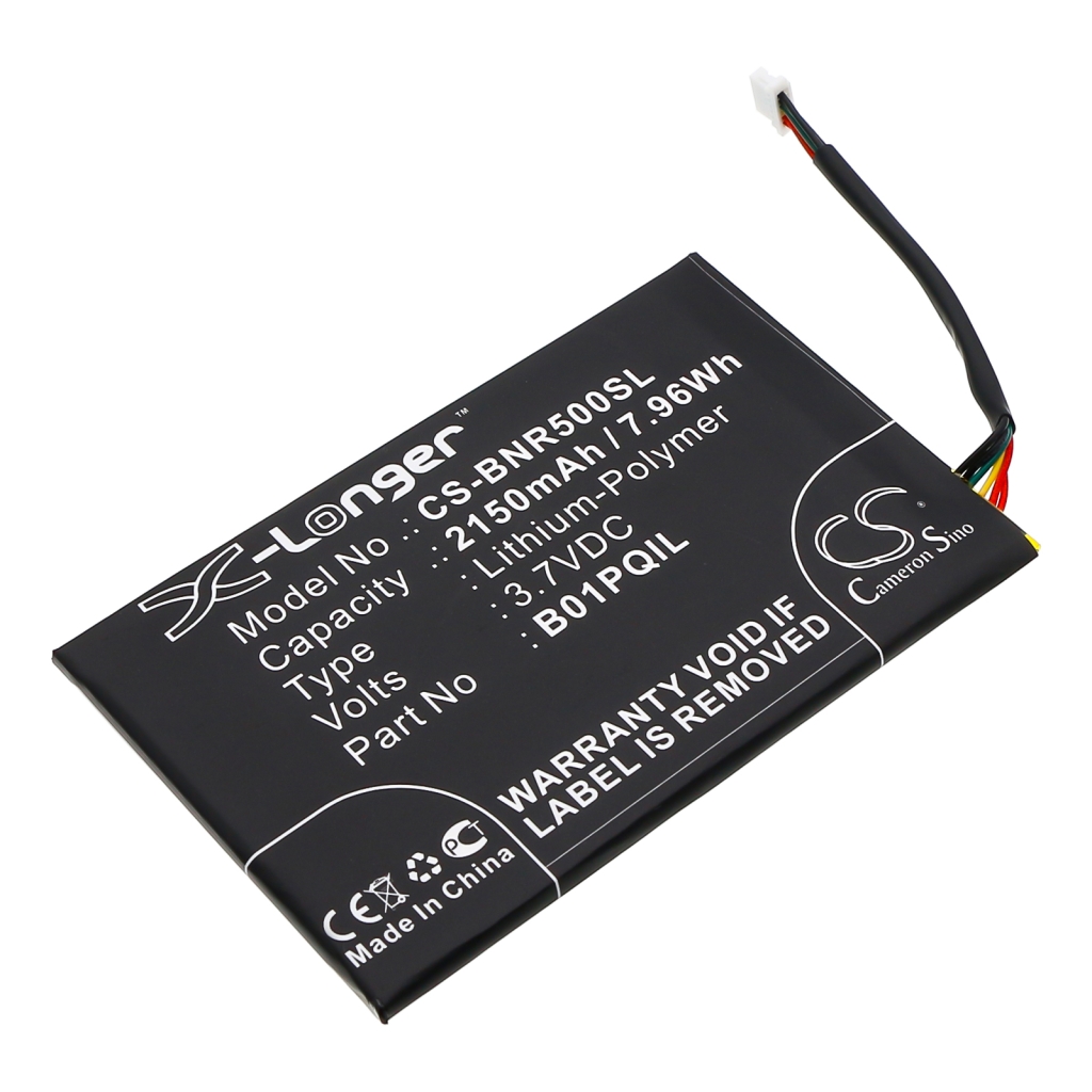 Batérie pre elektronické knihy, elektronické čítačky Barnes & noble CS-BNR500SL