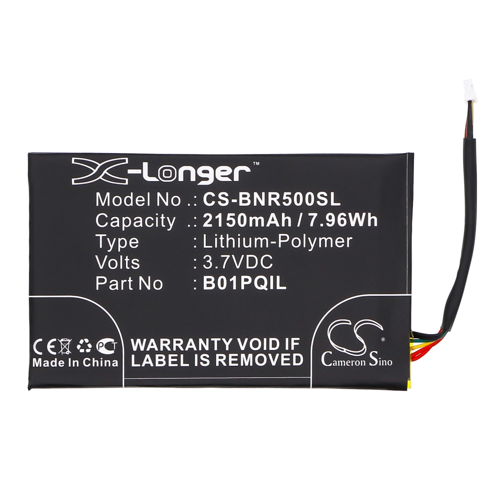 Ebook, eReader Battery Barnes & noble CS-BNR500SL