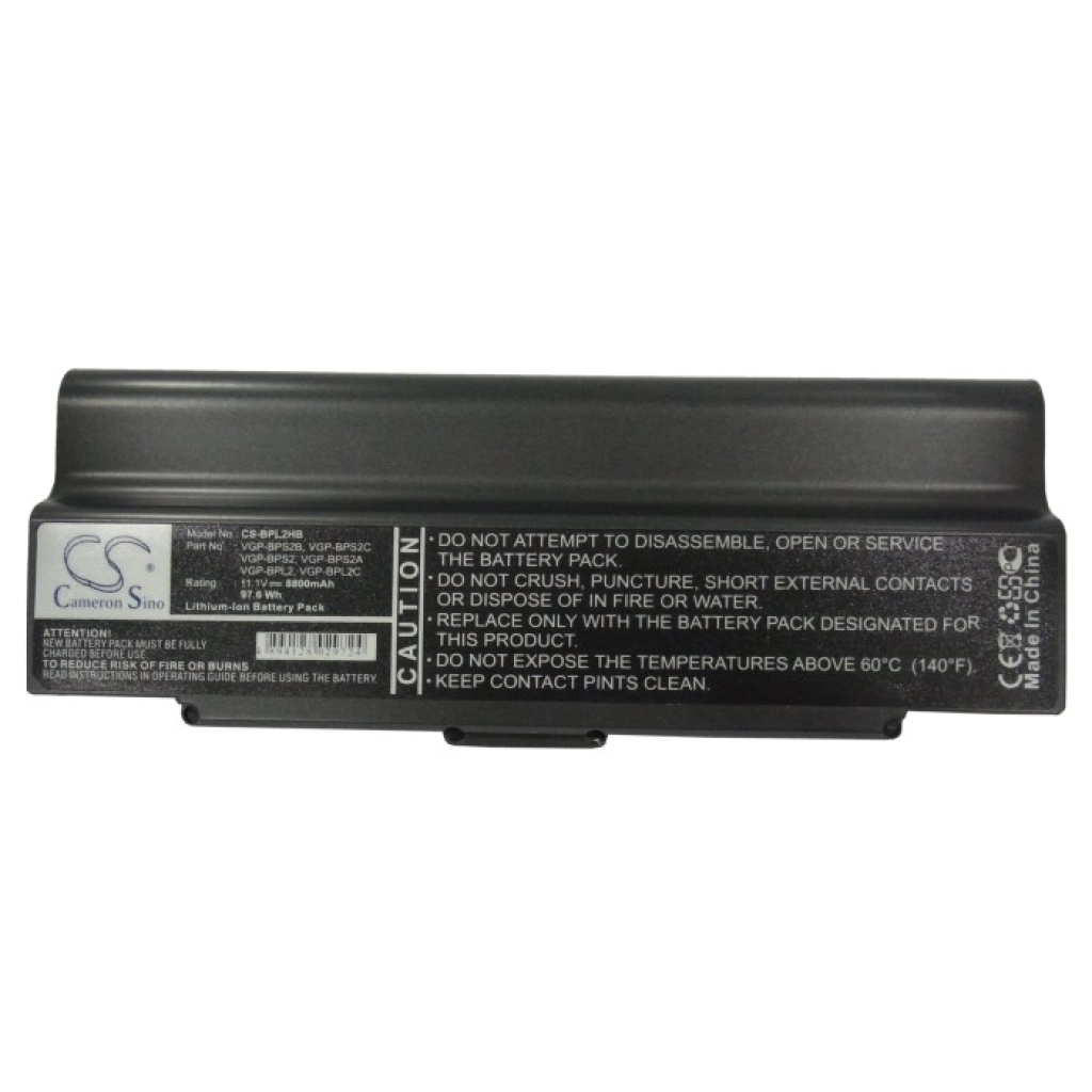 Notebook battery Sony VAIO VGN-FE35C