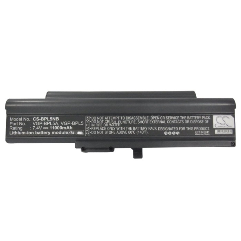 Notebook battery Sony VAIO VGN-TX26TP