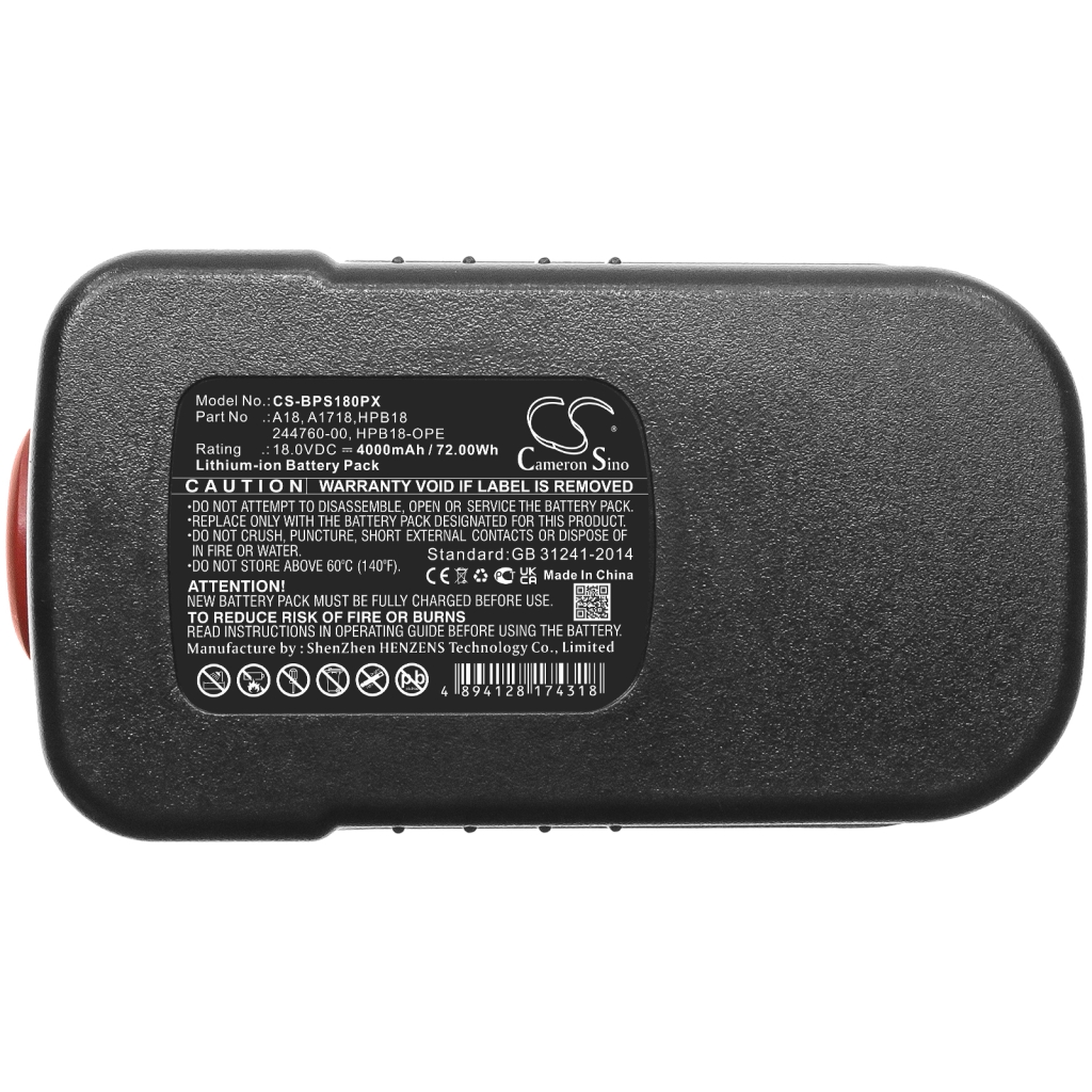 Battery industrial Firestorm FS1800S
