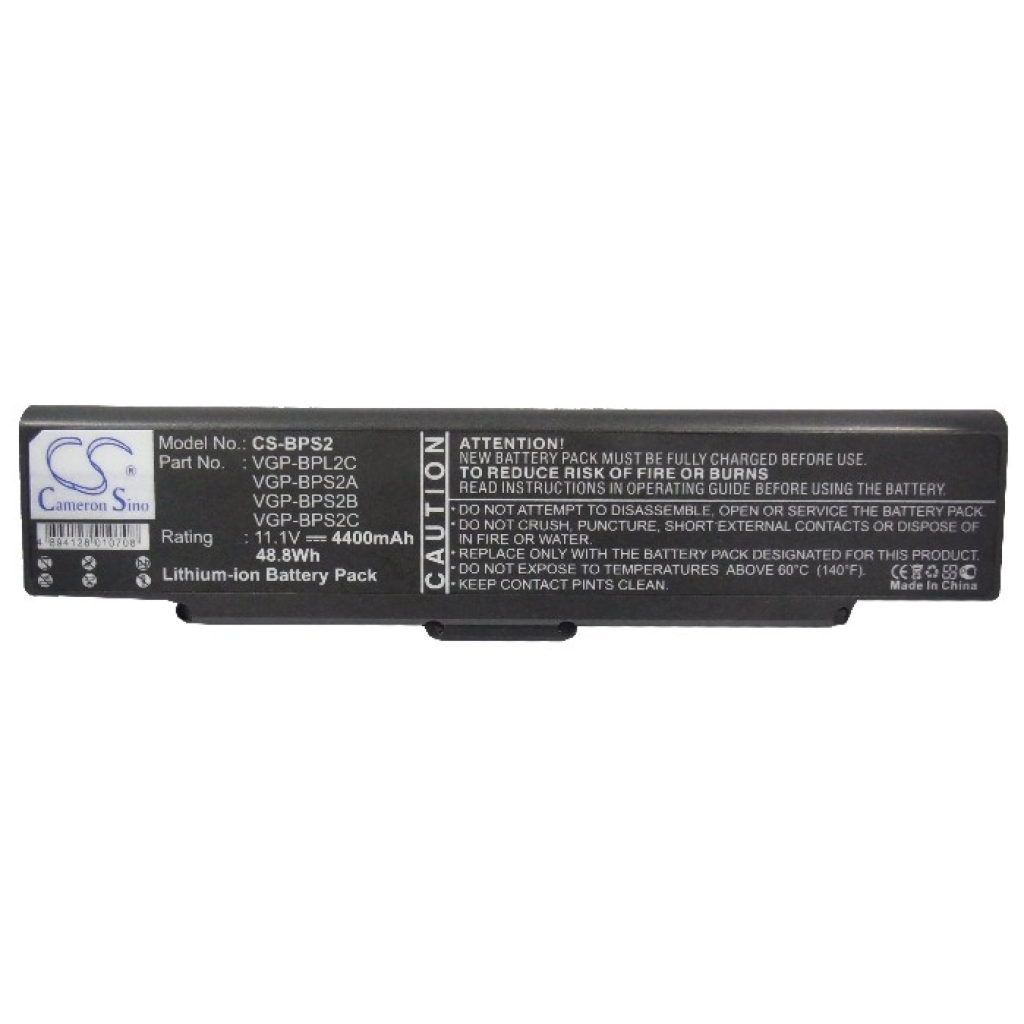 Notebook battery Sony VAIO VGN-FE790