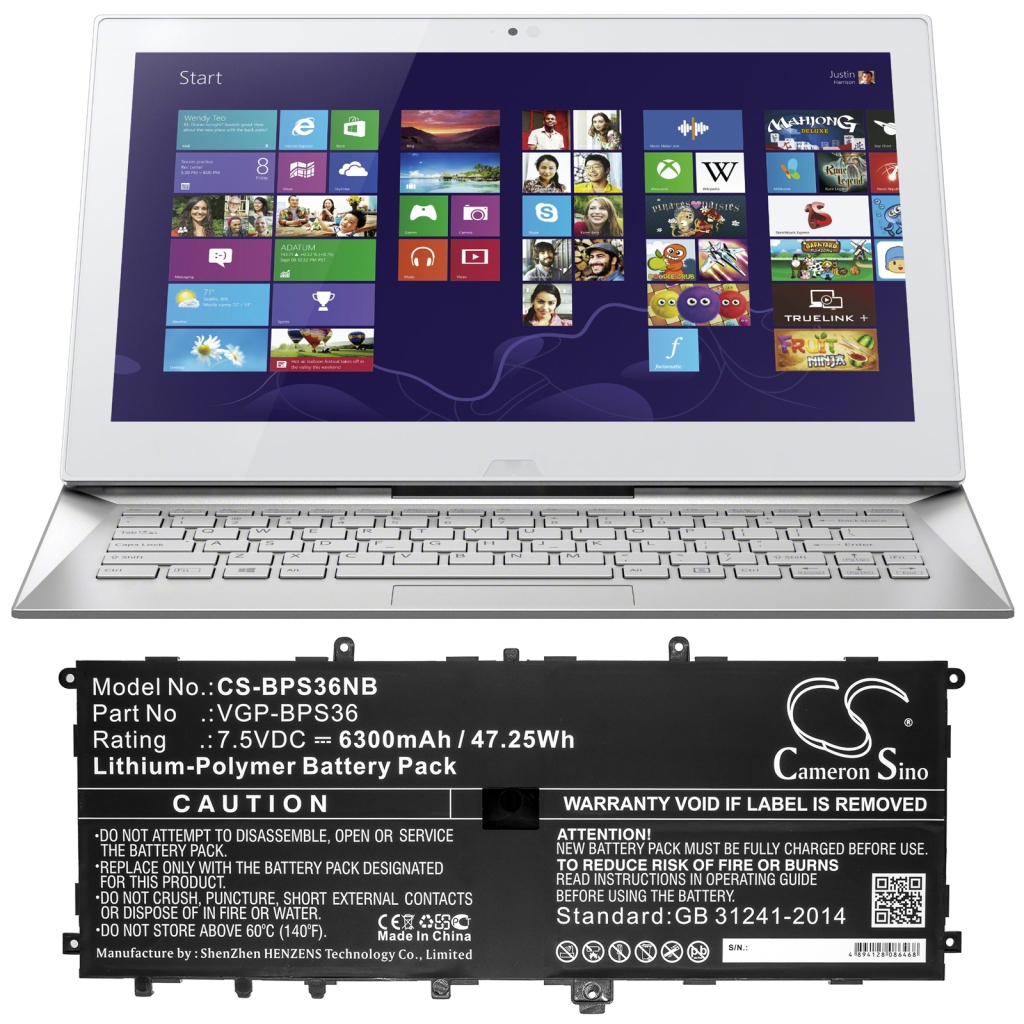 Batéria notebooku Sony CS-BPS36NB