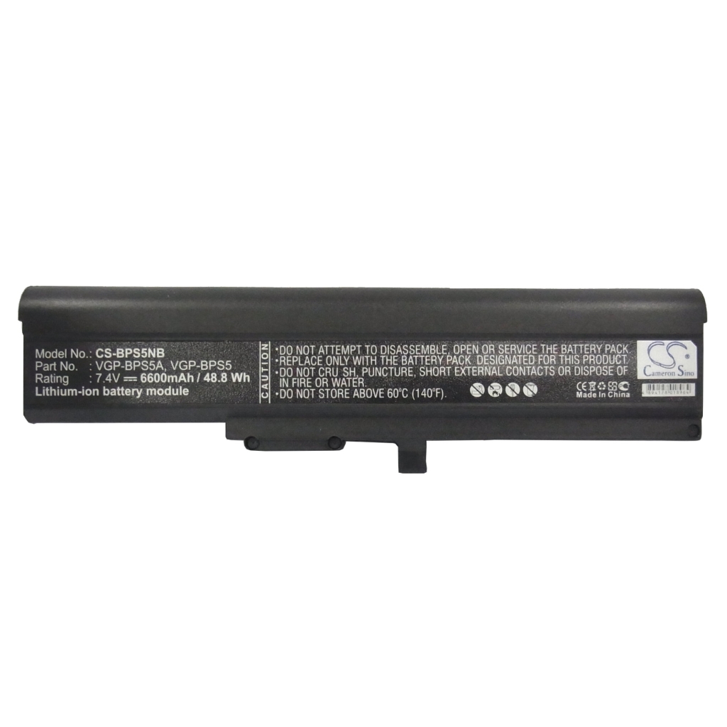 Notebook battery Sony VAIO VGN-TX36C