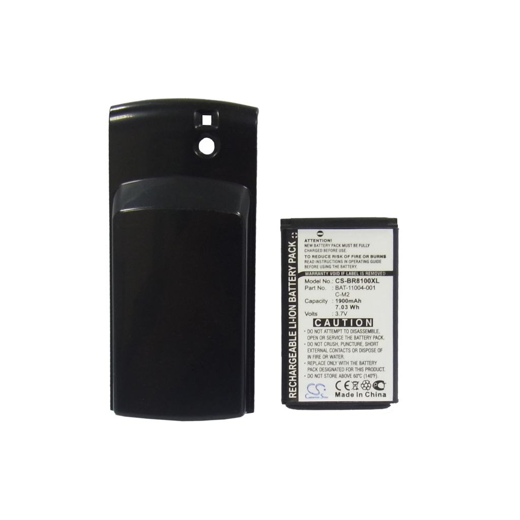 Batéria CS-BR8100XL 1900mAh BlackBerry Pearl 8100 s čiernym krytom