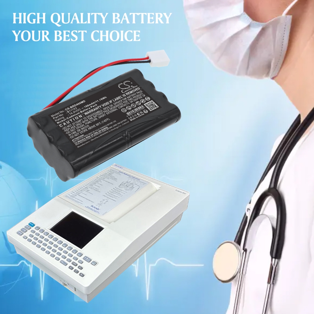 Batéria kompatibilné s Burdick CS-BRD400MD