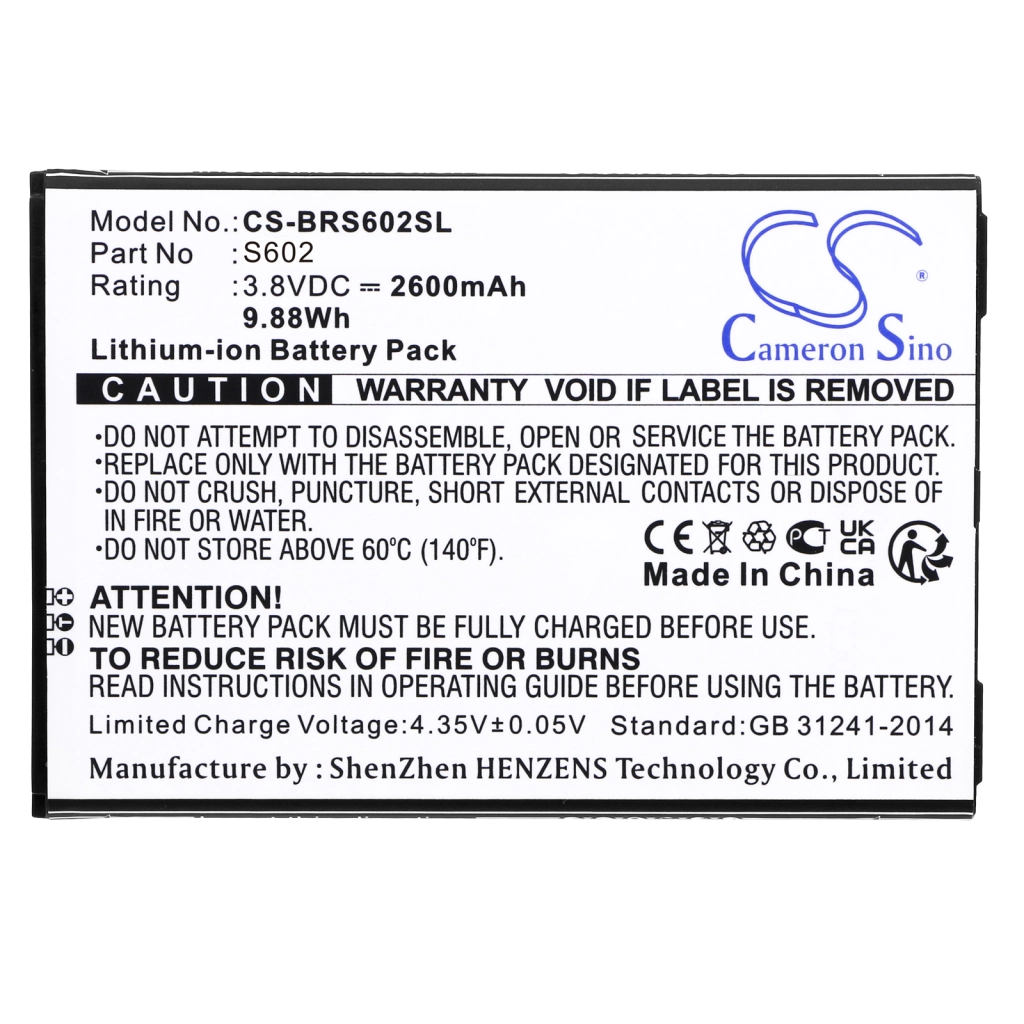 Mobile Phone Battery Brondi CS-BRS602SL