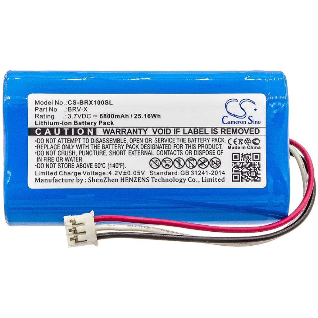 Batéria pre reproduktory Braven CS-BRX100SL