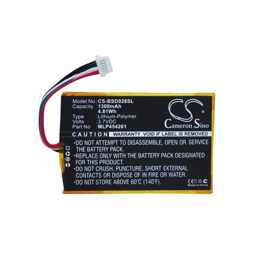 Batérie pre elektronické knihy, elektronické čítačky Bambook CS-BSD928SL