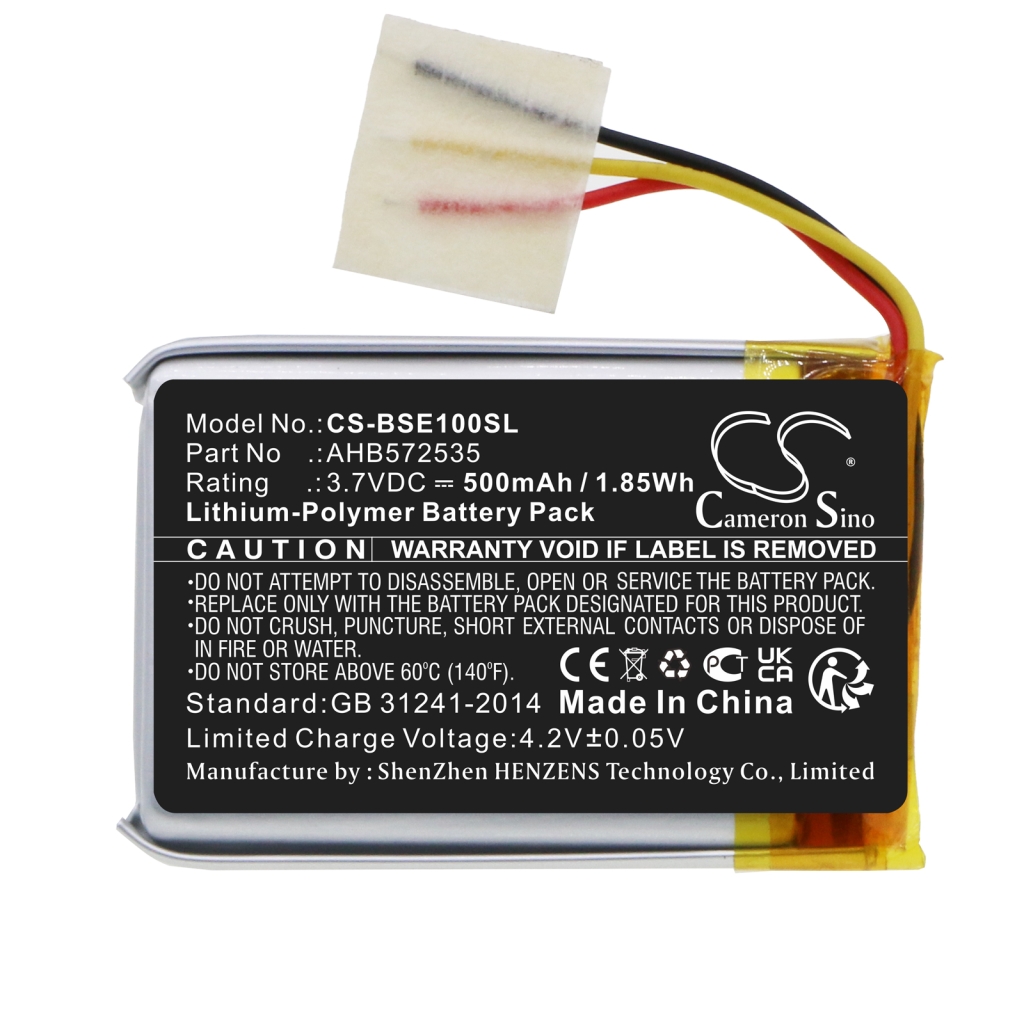 Batéria do bezdrôtovej náhlavnej súpravy Bose CS-BSE100SL