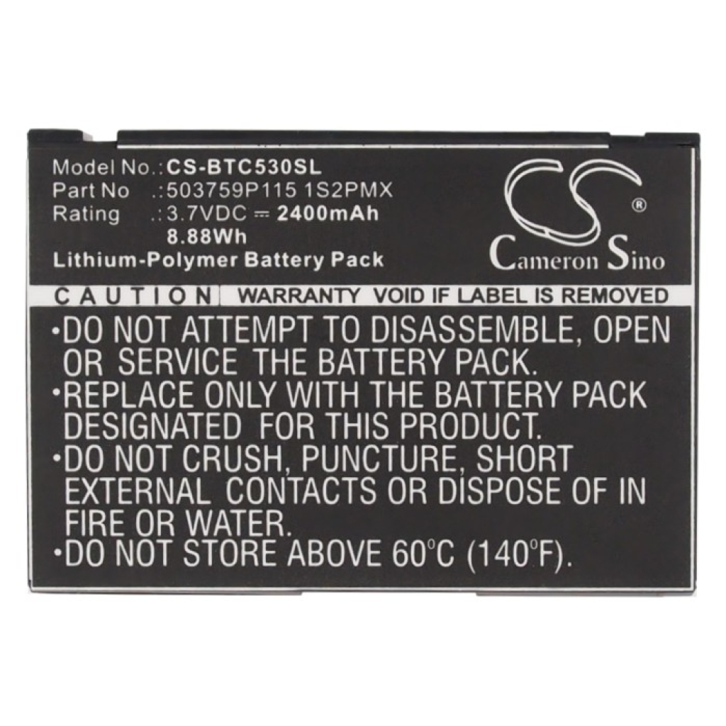 Batéria GPS, navigátora Blaupunkt CS-BTC530SL