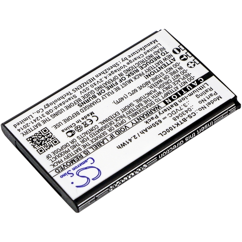 Batéria pre bezdrôtový telefón Bt CS-BTK100CL