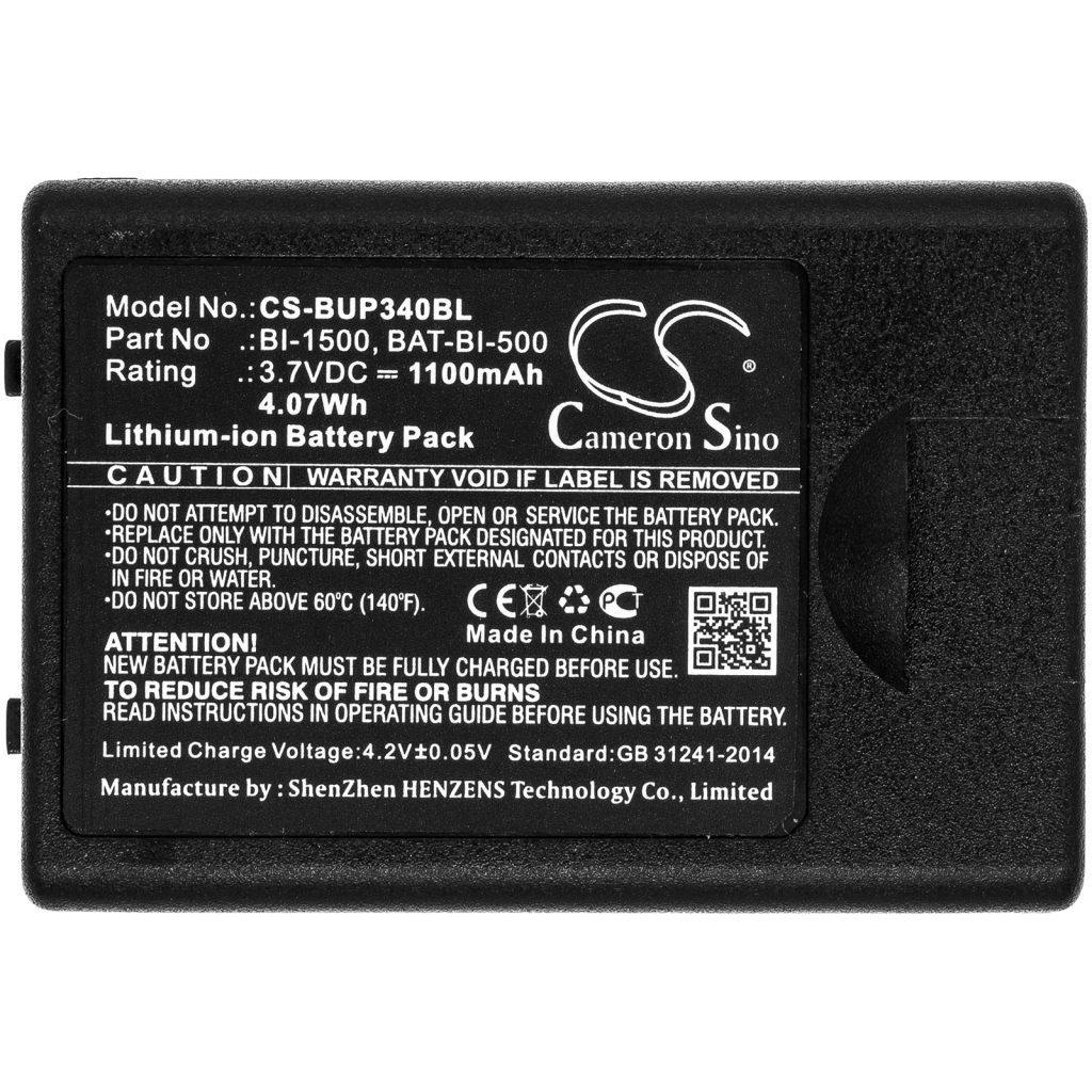 Batéria pre čiarový kód, skener Bluebird CS-BUP340BL