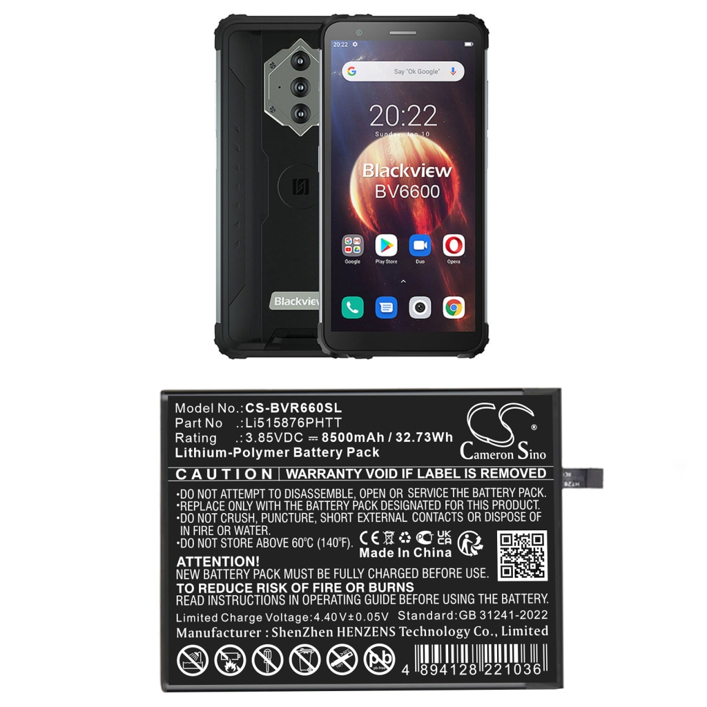 Baterie do mobilů Blackview CS-BVR660SL