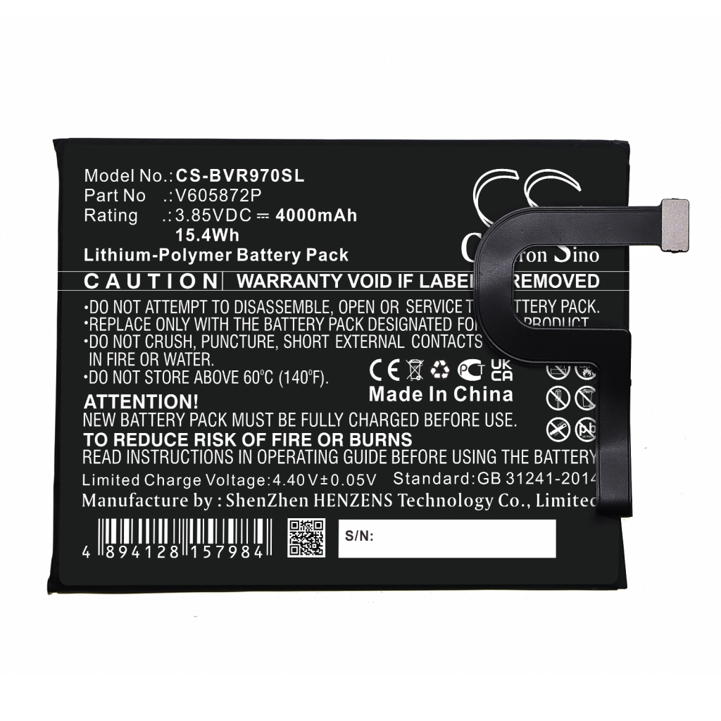 Batérie pre mobilné telefóny Blackview CS-BVR970SL