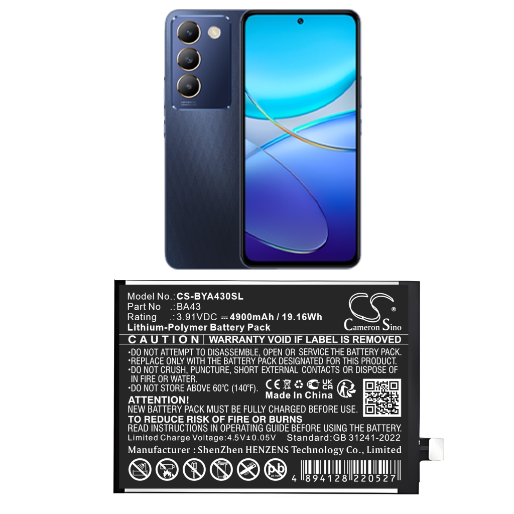 Batérie pre mobilné telefóny Vivo CS-BYA430SL