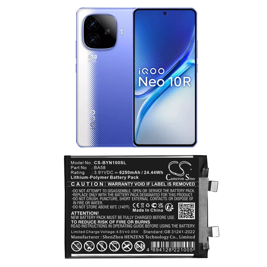 Mobile Phone Battery Vivo CS-BYN100SL