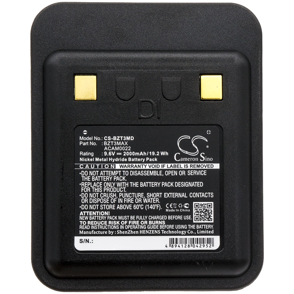 Priemyselné batérie Bullard CS-BZT3MD