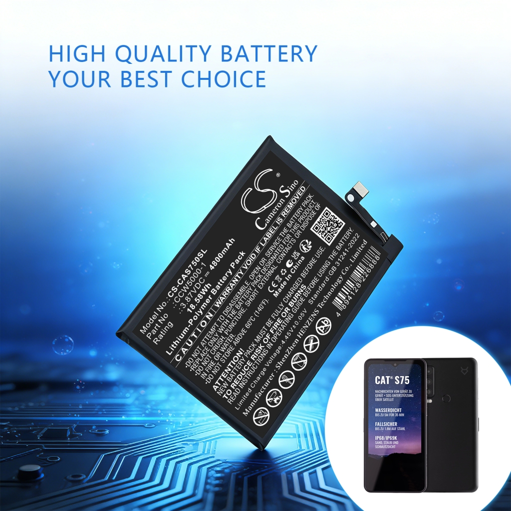 Baterie kompatibilní s CAT Caterpillar CS-CAS750SL